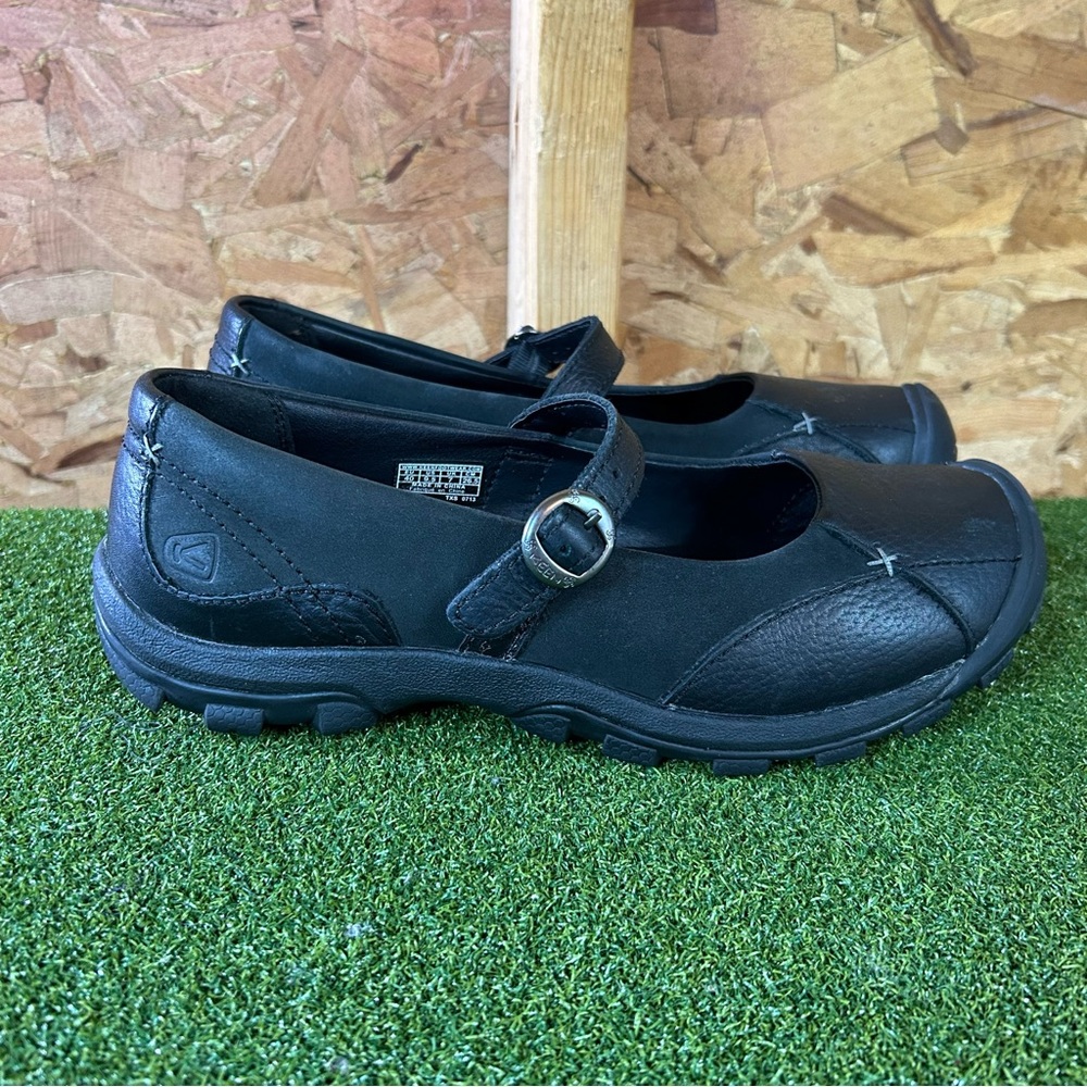 Keen Sister MJ Black 1009317 Mary Jane Hook Loop Shoes Women’s 9.5